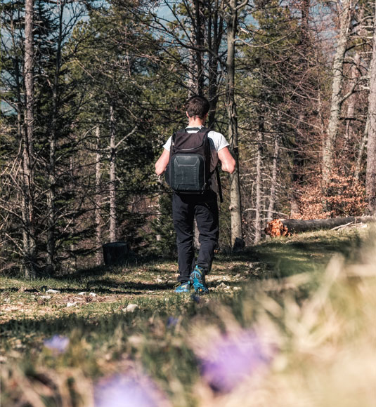 Hiking at Mont Ventoux © Verneuil Teddy