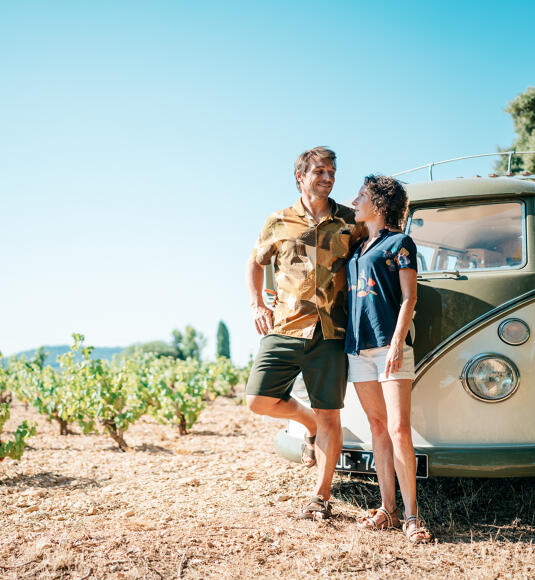 Combi in vineyards