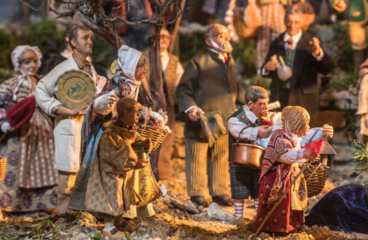 Santons from the Provençal nativity scene